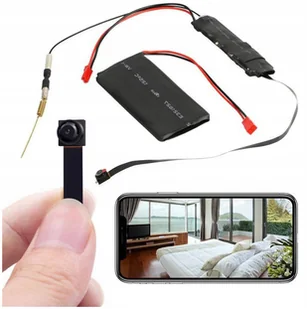 Mini Kamera Szpiegowska Ip Wifi Hd Ukryta Detekcja - Minikamery i aparaty szpiegowskie - miniaturka - grafika 2