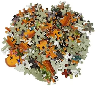 Import LEANToys Puzzle Świat Zwierząt 280 Elementów Okrągłe Pudełko LT-7787-0 - Puzzle - miniaturka - grafika 3