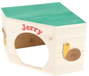 Zolux Domek narożny dla świnki "Jerry" Dostawa GRATIS od 99 zł + super okazje - Akcesoria dla gryzoni - miniaturka - grafika 2