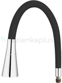 Wylewki do baterii - Ferro Elastico II wylewka do baterii czarny W101BB - miniaturka - grafika 1