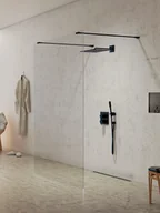 Kabiny prysznicowe - New Trendy ścianka prysznicowa New Modus Black 120x200 czarny profil EXK-0085 EXK-0085 - miniaturka - grafika 1