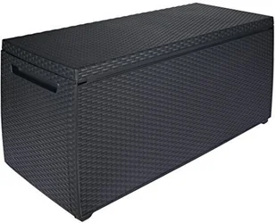 Curver Skrzynia ogrodowa Capri, grafitowa, 302 l - Pojemniki na zabawki - miniaturka - grafika 7