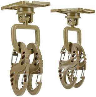 Mil-Tec Zestaw uchwytów Ultimate Tactical do systemu MOLLE - coyote (13457605) 13457605 - Amunicja i osprzęt ASG - miniaturka - grafika 2