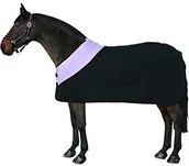 Akcesoria do hodowli zwierząt - PFIFF Koc z polaru, niebiesko-różowy, 155cm, Rosa 100983-152-155 - miniaturka - grafika 1