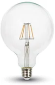 Żarówki LED - V-TAC Żarówka LED 6W Filament E27 G125 Przeźroczysta VT-2147 6400K 806lm - miniaturka - grafika 1