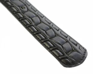 WIREX (PL) Pasek Skórzany Męski WIREX (PL) GŁADKI SZARFOWANY "BIEŻNIK 2" CZARNY 30 mm Skóra Licowa Extra - Paski WIREX (PL) Pasek Skórzany Męski WIREX (PL) GŁADKI SZARFOWANY "BIEŻNIK 2" CZARNY 30 mm Skóra Licowa Extra - Paski - miniaturka - grafika 4