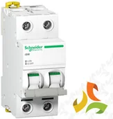 Bezpieczniki elektryczne - Schneider Electric Rozłącznik izolacyjny iSW-100-2 100A 2-biegunowy A9S65291 A9S65291/SCH - miniaturka - grafika 1