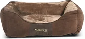 Legowiska dla psów - Scruffs Chester Box Legowisko - Czekoladowy - Rozm.M - miniaturka - grafika 1