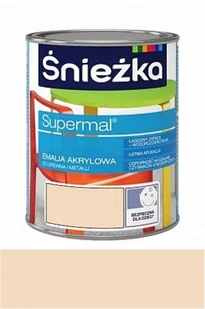 Śnieżka Emalia Supermal akrylowa piaskowa matowa A503 800ml 622360 - Farby i impregnaty do drewna Śnieżka Emalia Supermal akrylowa piaskowa matowa A503 800ml 622360 - Farby i impregnaty do drewna - miniaturka - grafika 1