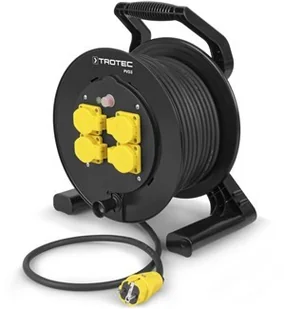BEN TROTEC Bęben kablowy PVD3 / przewód 40 m czarny - Przedłużacze i rozgałęźniki - miniaturka - grafika 5