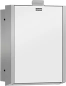 Kosze na śmieci - Franke Kosz na śmieci 3,7 litra EXOS Franke stal szlachetna matowa + białe szkło EXOS611EW - miniaturka - grafika 1