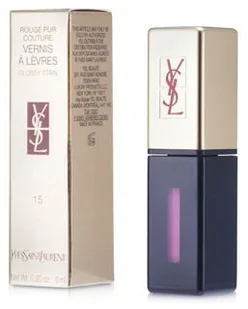 Rouge Pur Couture Glossy Stain błyszczyk do ust 15 Rose Vinyl 6ml Yves Saint Laurent - Błyszczyki do ust - miniaturka - grafika 2