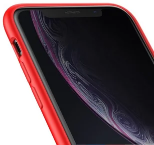 Baseus Original LRS | Cienkie etui case pokrowiec ochronny do Apple iPhone XR | Czerwony WIAPIPH61-ASL09 - Etui i futerały do telefonów - miniaturka - grafika 9