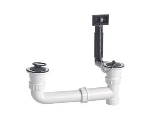 Blanco Zestaw przelewowo-odpływowy 504748 2x1.5 cala TOP ED - Odpływy liniowe - miniaturka - grafika 3