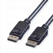 Kable komputerowe i do monitorów - Kabel DisplayPort Dp-dp v1.2 Tpe M/M 4K czarny 10m - miniaturka - grafika 1
