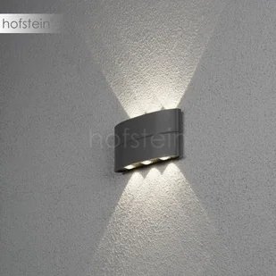 Konstsmide LED High Power Aluminiowa lampa ścienna chieri antracyt IP54 18,5 x 9,5 x 4 cm Up i Downlight  7853  370 7853-370 - Lampy ścienne - miniaturka - grafika 2