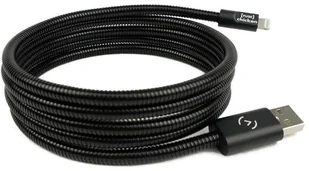 Fuse Chicken Titan Lightning dwuwarstwowy stalowy 1.5m czarny - Kable USB - miniaturka - grafika 3