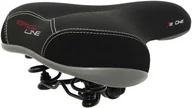 Siodełka rowerowe i akcesoria - Wygodne Siodełko City De One SE-DE034 Na Sprężynac - miniaturka - grafika 1
