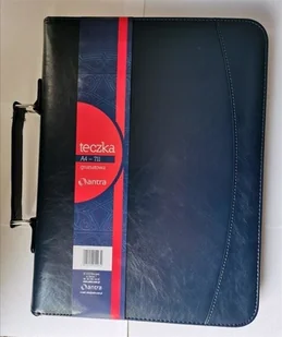 Antra Teczka A4 711 Granatowa ANTRA - Teczki i skoroszyty - miniaturka - grafika 4