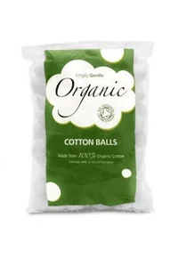 Simply Gentle Organiczne waciki w kulkach 100szt bazanowaodlotowa2-1194-uniw - Waciki, płatki i patyczki kosmetyczne - miniaturka - grafika 2