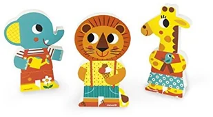 Janod Magnetyczne klocki 3D ZOO J08030 - Klocki - miniaturka - grafika 2