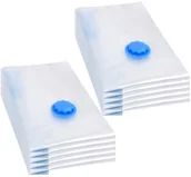 Pudła i pojemniki do przechowywania - vidaXL Próżniowe worki podróżne na ubrania, 60x40 cm, 10 szt. vidaXL - miniaturka - grafika 1