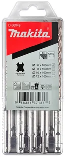Makita zestaw SDS-Plus D-36049 - Wiertła - miniaturka - grafika 2
