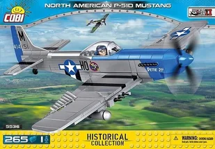 Cobi Small Army   North American P-51D myśliwiec amerykański GXP-624246 - Klocki - miniaturka - grafika 2