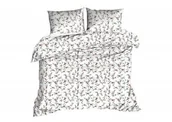 Pościel - Darymex Pościel kora 160x200 biała w drobne kwiaty (126) dx-psc-kora-160x200-1126n - miniaturka - grafika 1