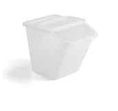 Pojemniki biurowe - AJ Produkty Pojemnik do przechowywania, 435x560x395 mm, 55 L, biały - miniaturka - grafika 1