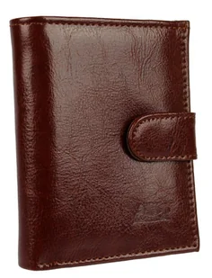 Elkor (PL) Portfel Skórzany (PL) Skóra Licowa Duży Pionowy Z Zapięciem Dwa Skrzydełka EL103 - Portfele - miniaturka - grafika 6