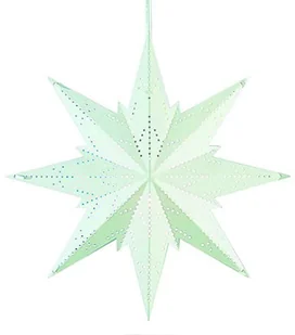 Star Trading Gwiazda Mini z metalu, biała - Ozdoby bożonarodzeniowe - miniaturka - grafika 2