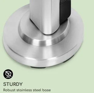 Blumfeldt Blumfeldt Heat Guru Plus grzejnik na podczerwień promiennik podczerwieni 2000 W 3 stopnie grzania pilot, srebrny HHG6-HeatGuruPlus-S - Ogrzewanie przenośne - miniaturka - grafika 9