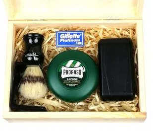 Zestaw Do Golenie - pędzel + maszynka +mydło - Zestawy kosmetyków męskich - miniaturka - grafika 9