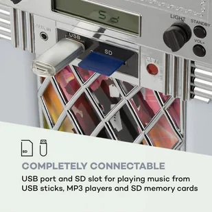 Auna Kentucky Szafa grająca - Wieże - miniaturka - grafika 4