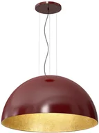 Lampy sufitowe - Luminex lampa wisząca 1/2 Bool 1 E27 burgund/złota 100cm 1694 - miniaturka - grafika 1