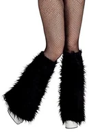 Stroje karnawałowe - Boland boland 01732  pluszowe-ocieplacz do nóg, rozmiar uniwersalny, w rozmiarze uniwersalnym, czarny - miniaturka - grafika 1
