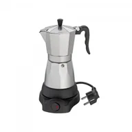 Zaparzacze i kawiarki - Cilio CLASSICO Kawiarka Elektryczna - Kafeteria Srebrna 273700 - miniaturka - grafika 1