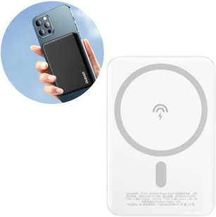 Dudao bezprzewodowy power bank MagSafe 5000mAh czarny (K14S) hurtel-82326-0 - Powerbanki - miniaturka - grafika 6