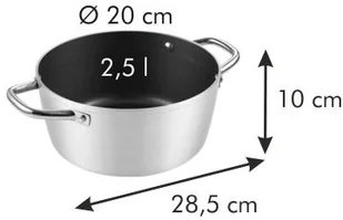 Tescoma Garnek GrandCHEF 20 cm 2,5 l 606870.00 - Garnki - miniaturka - grafika 3