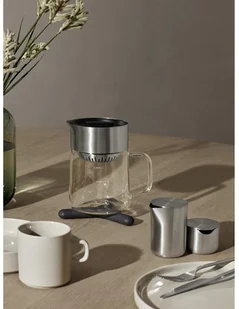 Blomus Podstawka pod naczynia BLOMUS Magnet Flip, grafitowa, 16x16x2 cm - Miseczki i talerzyki dla dzieci - miniaturka - grafika 4