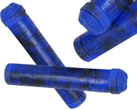 Akcesoria rowerowe - DARTMOOR Chwyty BMX BLOCK 155 mm space blue / czarne - miniaturka - grafika 1