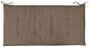 vidaXL Poduszka na ławkę ogrodową, kolor taupe, 100 x 50 x 3 cm - Poduszki ogrodowe - miniaturka - grafika 4