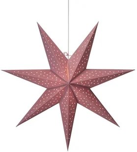 Markslojd Gwiazda Clara, aksamitny wygląd, 75 cm, różowy - Ozdoby bożonarodzeniowe - miniaturka - grafika 6