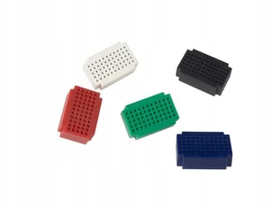 Velleman ZESTAW PŁYTEK PROTOTYPOWYCH MINI - 55 OTWORÓW STYKOWYCH - 5 szt. VTBB6 - Podzespoły elektroniczne - miniaturka - grafika 2