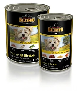 Belcando Kurczak z kaczką prosem i marchewką puszka 800g - Mokra karma dla psów - miniaturka - grafika 3