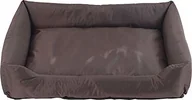 Legowiska dla psów - Karlie Flamingo 1031236 łóżko No Limit do leżenia z Teflon brązowa 100 x 70 x 20 cm - miniaturka - grafika 1