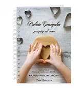 Notesy i bloczki - Murrano Przepiśnik kołonotatnik na przepisy z nadrukiem dla babci na Dzień Ba KZ-COOK-030 - miniaturka - grafika 1