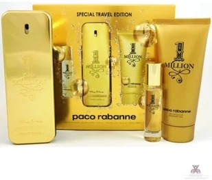 Paco Rabanne SET 1 Million M) edt 100ml + sg 100ml + edt 10ml - Zestawy kosmetyków męskich - miniaturka - grafika 3