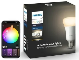 Philips Philips Hue White 3xE27 Bulbs + Switch Starter Kit - BT 929001821604 - Systemy inteligentnych domów Philips Philips Hue White 3xE27 Bulbs + Switch Starter Kit - BT 929001821604 - Systemy inteligentnych domów - miniaturka - grafika 2